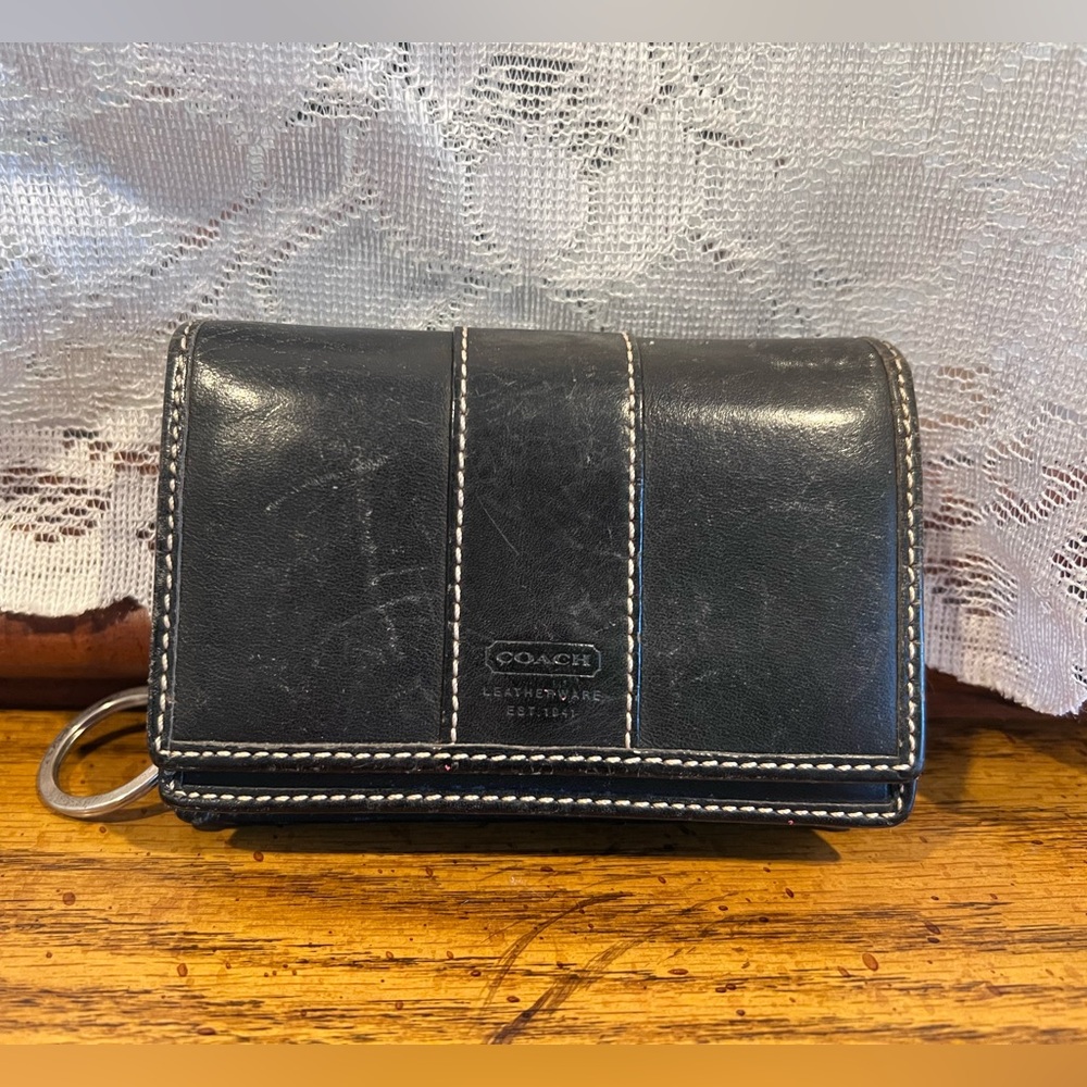 Authentic vantage Coach wallet